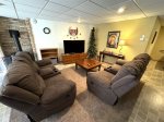 Lower level family room
